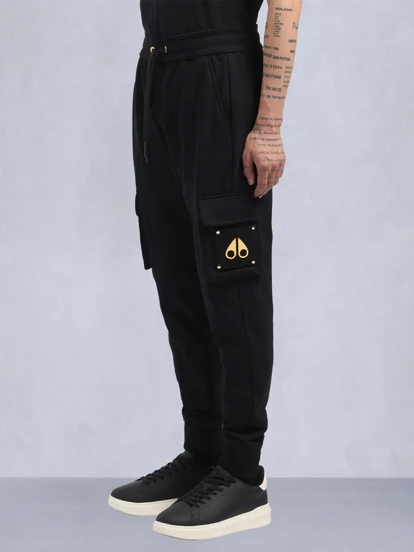 Pantallona Moose Knuckles Hartsfield Cargo Jogger Gold