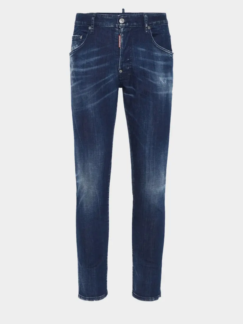Xhinse DSquared2 Milky Way Wash Cotton Stretch Denim 642