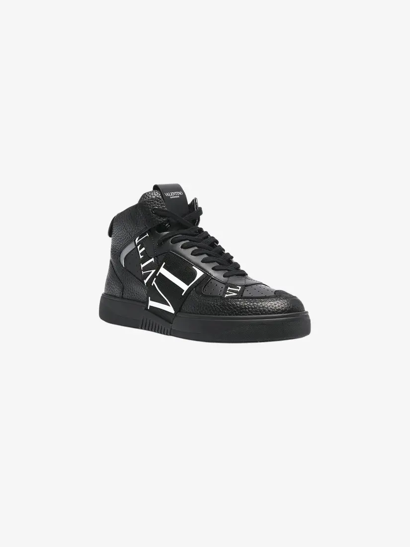 Atlete Valentino Logo Print Stripe Detail