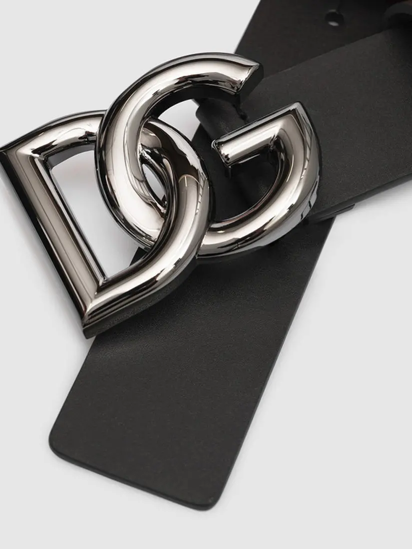 Rrip Lëkure Dolce & Gabbana With Metal DG Logo