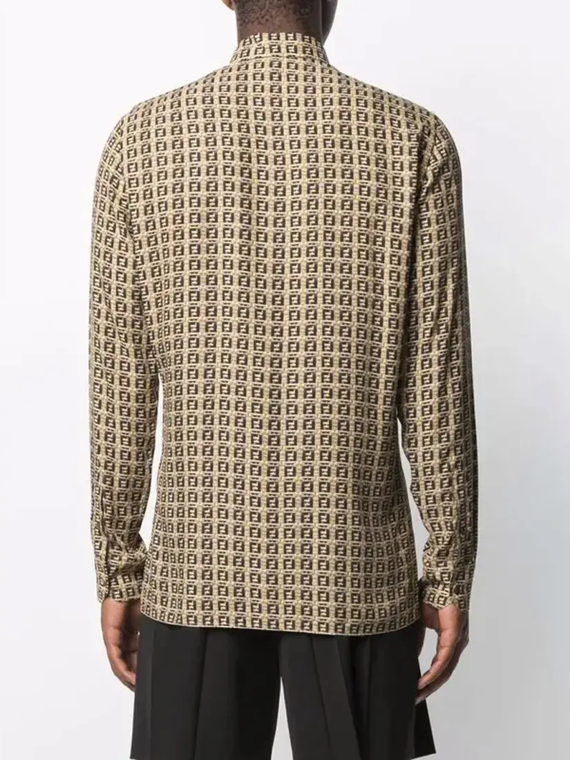 Fendi Micro FF Pattern Shirt