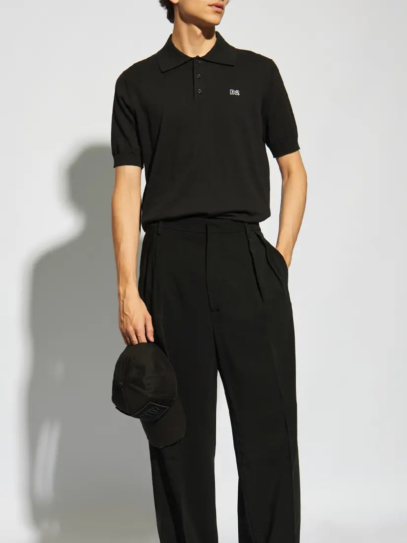 Bluzë Polo DSquared2 D2 Knit Polo