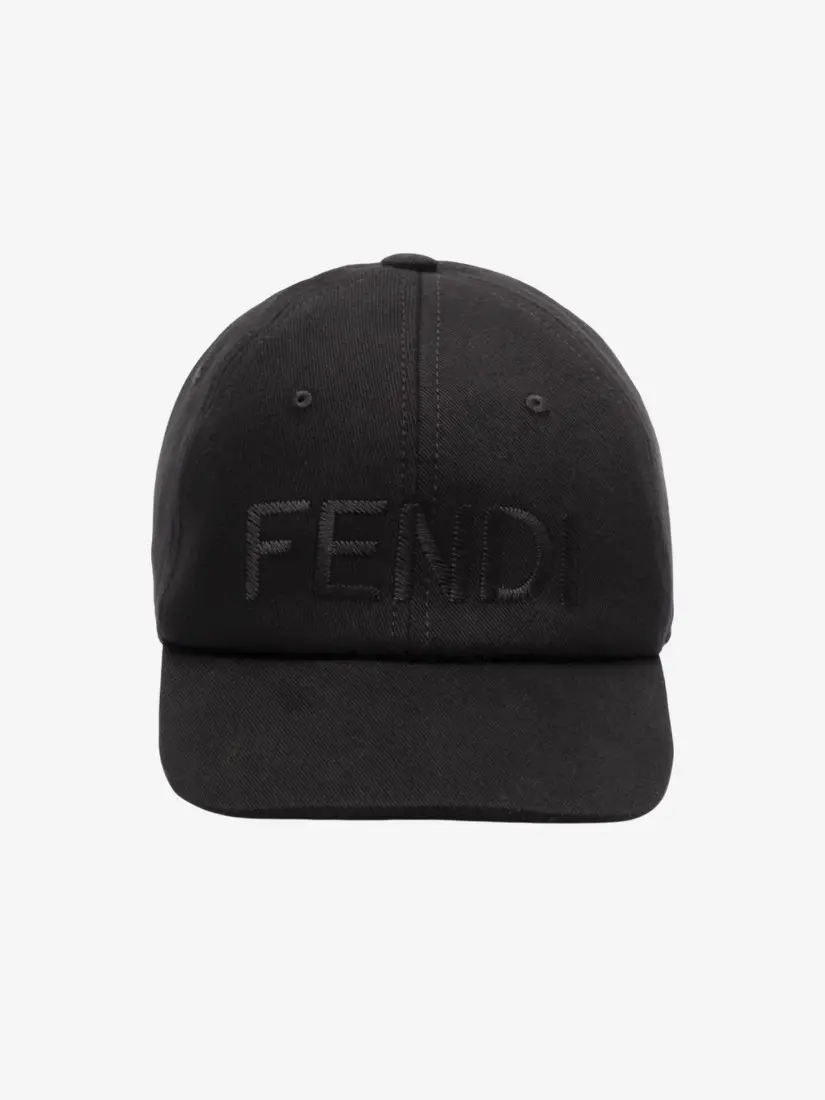Kapele Fendi Logo Embroidered Baseball