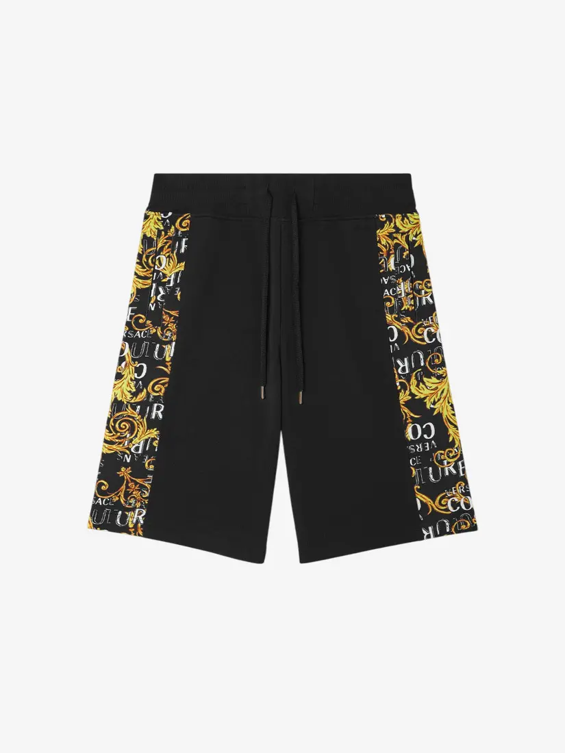Tuta Të Shkurtra Versace Logo Baroque Gold