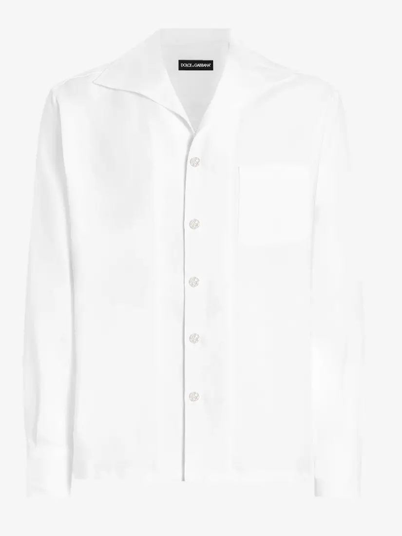 Këmishë Dolce & Gabbana Shawl Collar