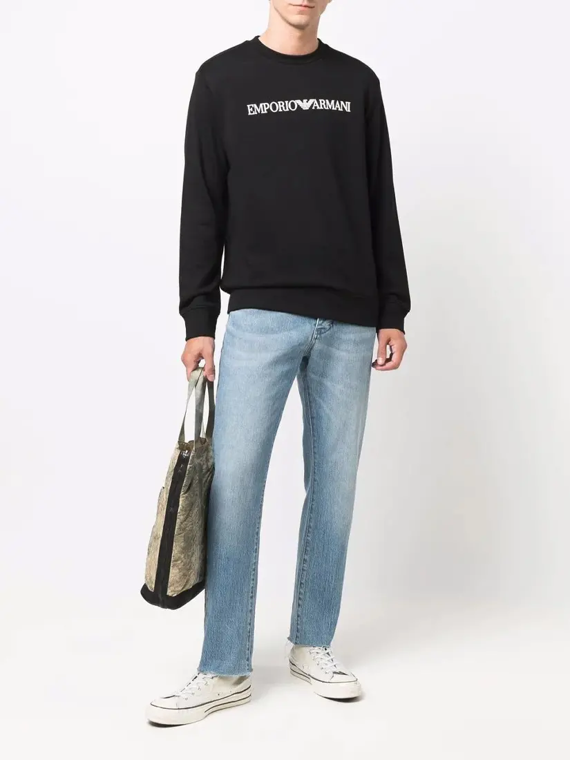 Bluzë Emporio Armani Logo Print