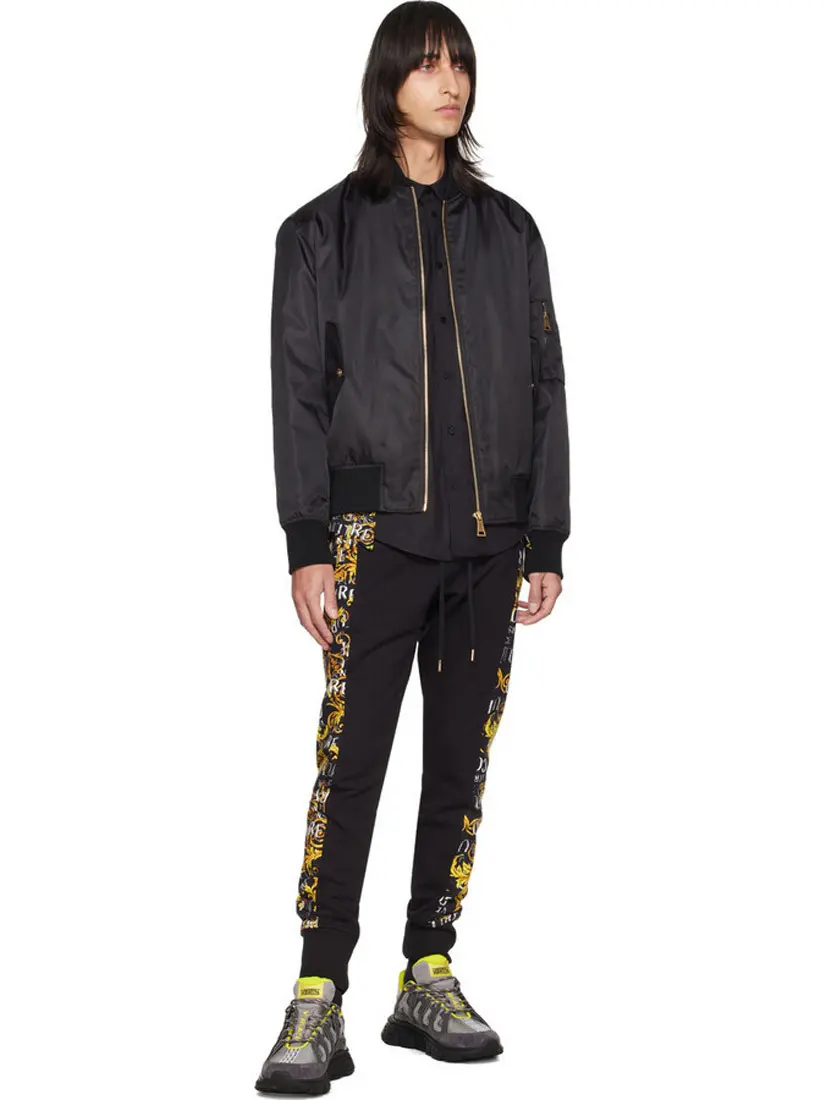 Tuta Versace Logo Baroque Gold