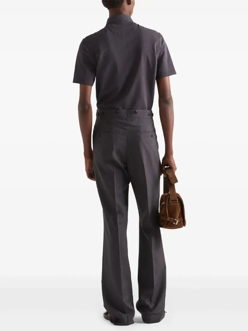 Prada Piqué Polo Shirt