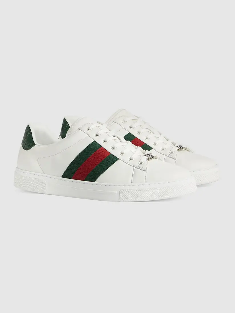 Atlete Gucci Ace Sneaker With Web