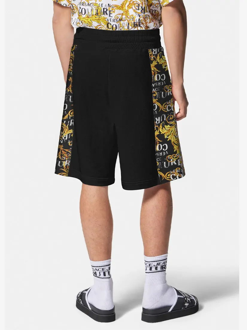 Tuta Të Shkurtra Versace Logo Baroque Gold