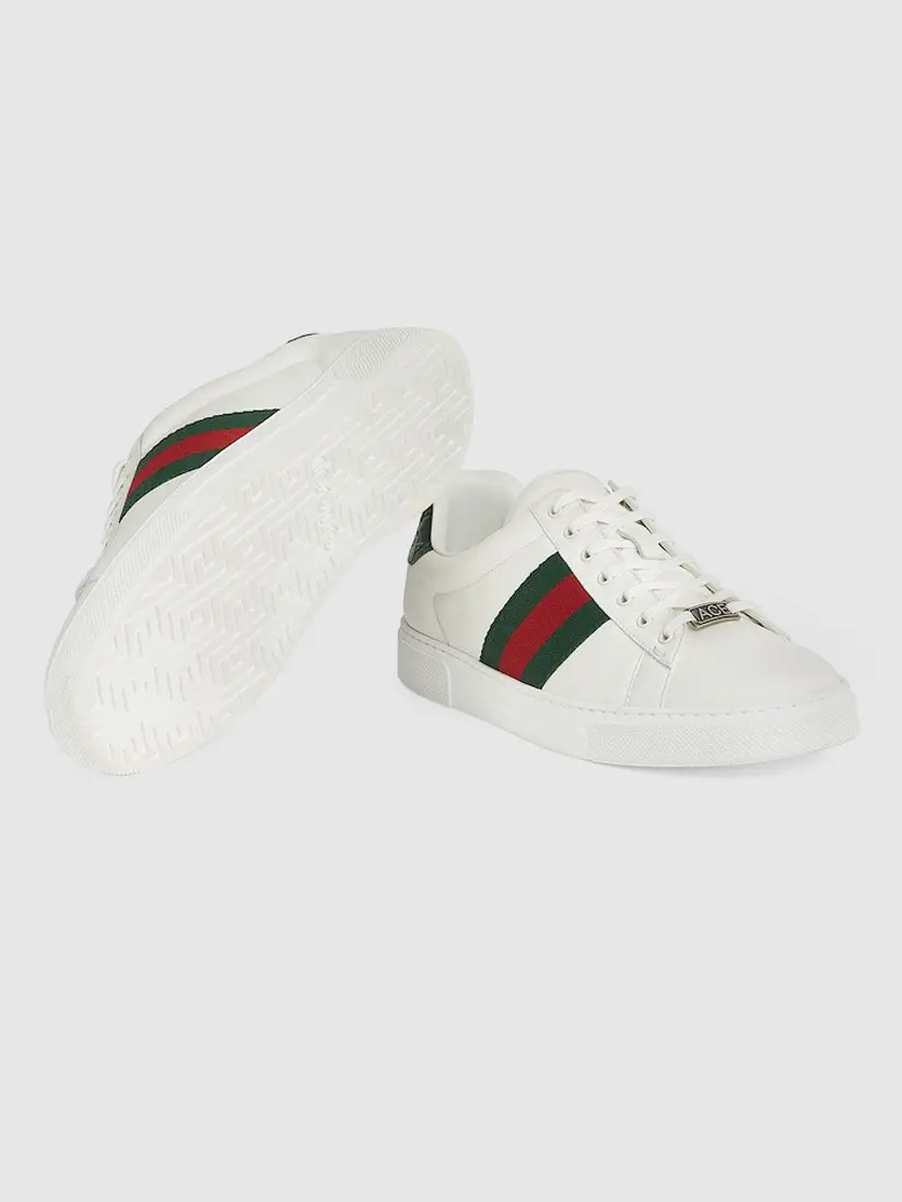 Atlete Gucci Ace Sneaker With Web