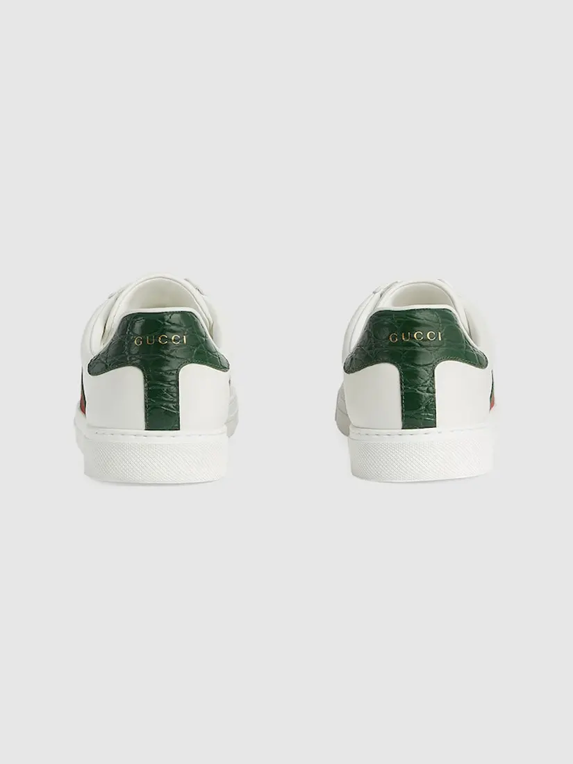 Atlete Gucci Ace Sneaker With Web