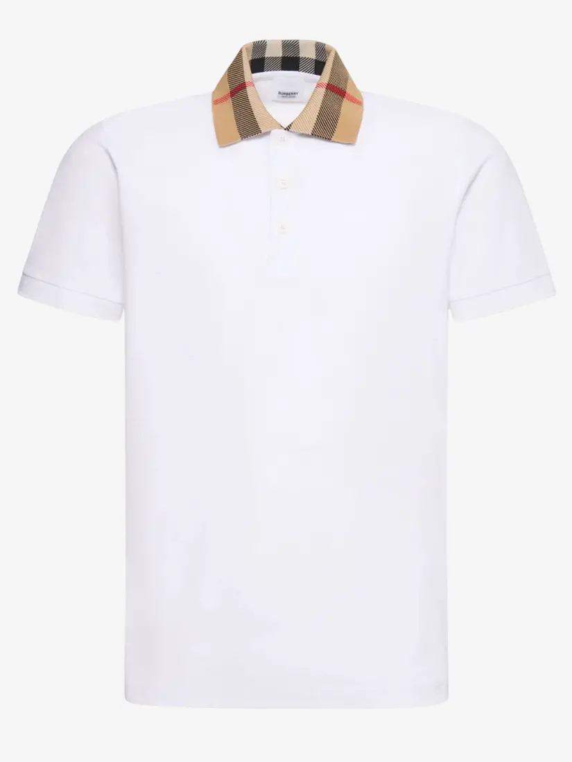 Bluzë Polo Burberry Check Collar