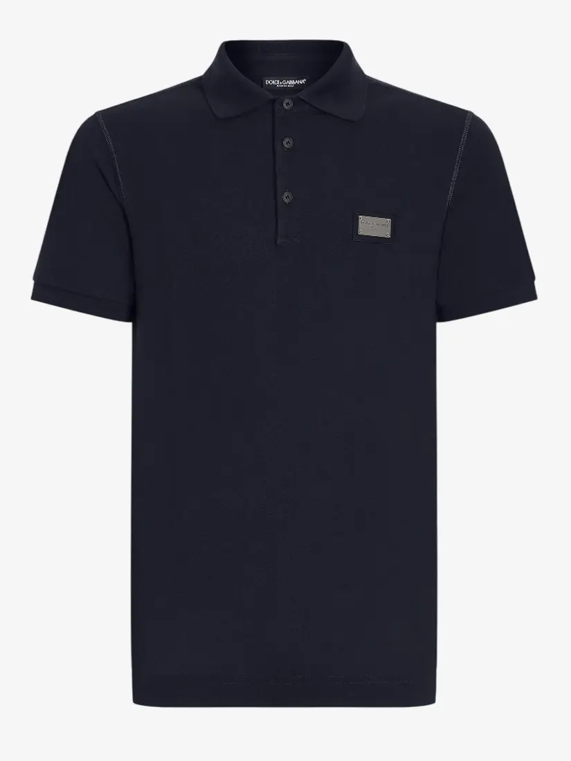 Bluzë Polo Dolce & Gabbana Logo Tag