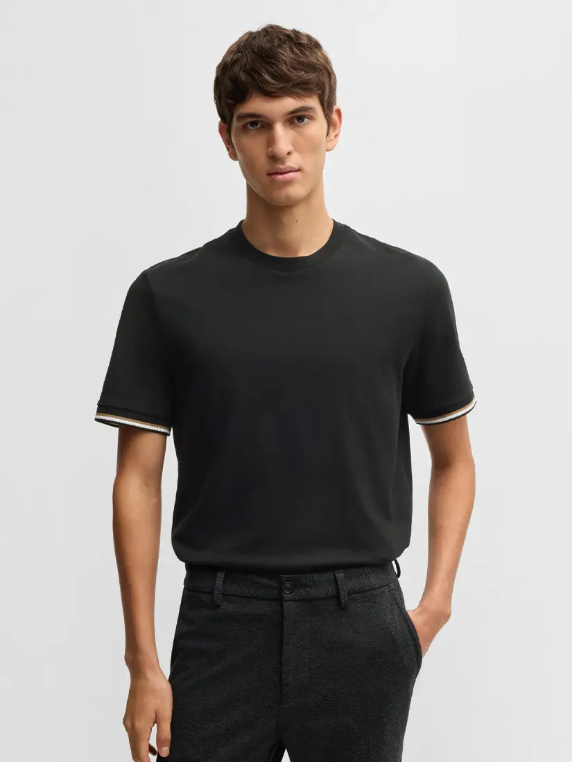Bluzë Hugo Boss Signature Stripe Cuffs