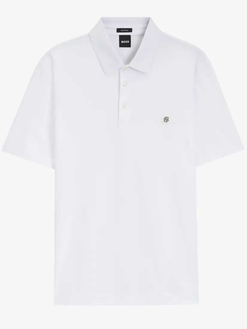 Bluzë Polo Hugo Boss Double Monogram