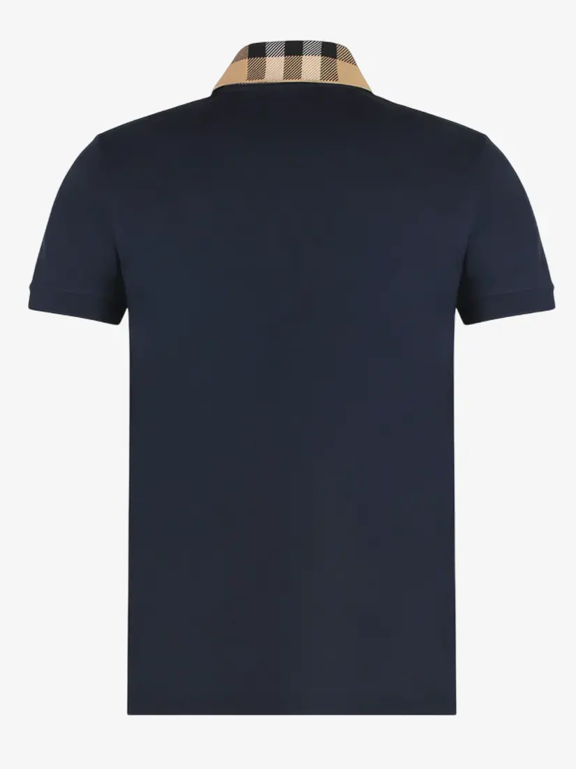 Bluzë Polo Burberry Check Collar
