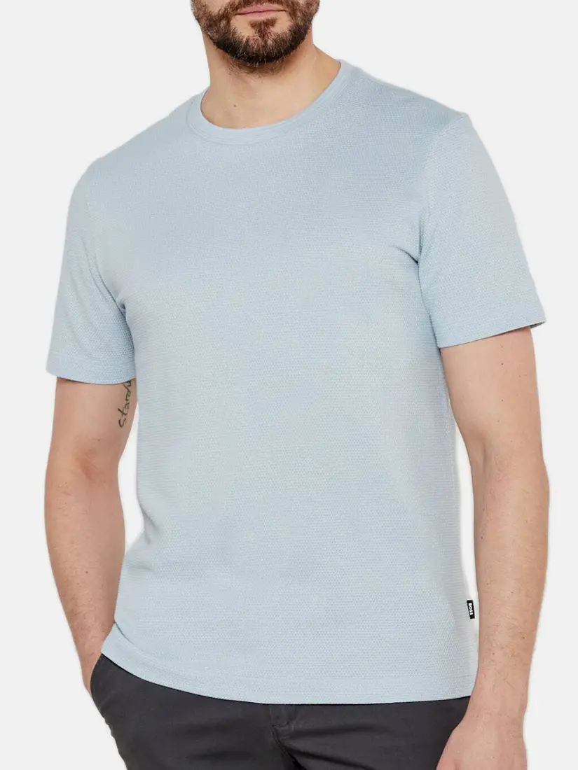 Bluzë Hugo Boss Bubble-Jacquard