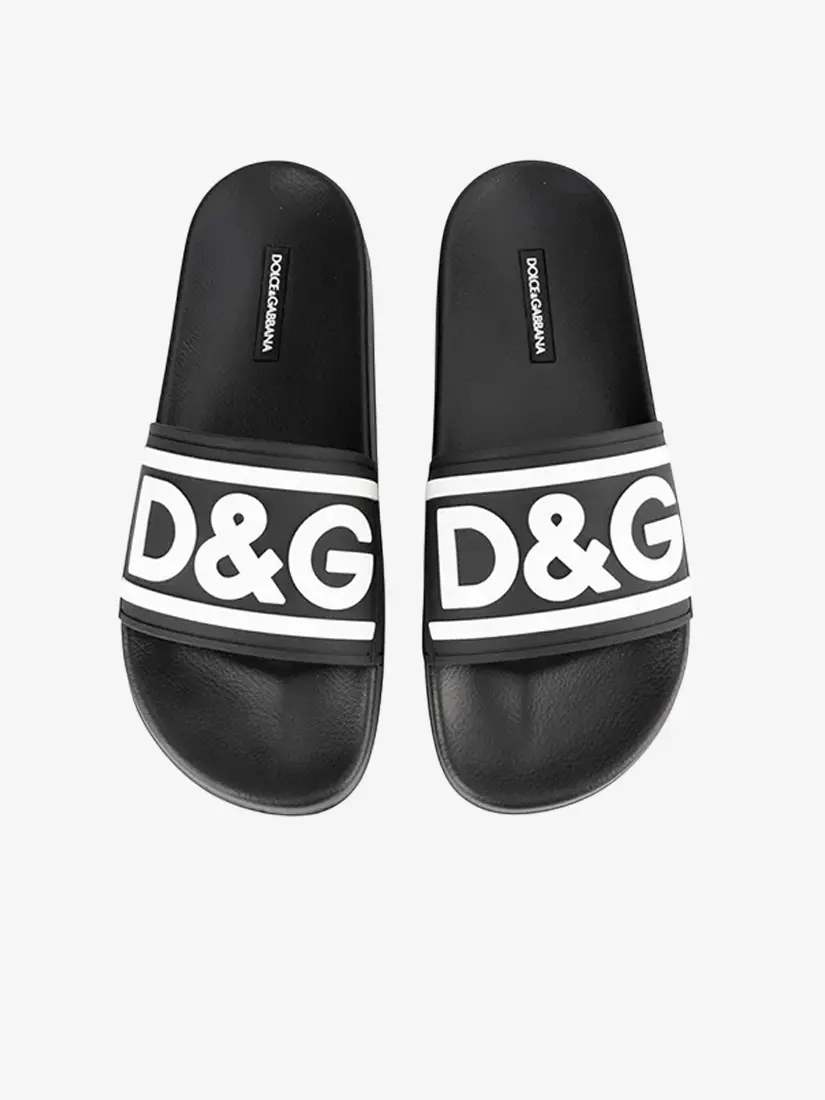 Shapka Dolce & Gabbana Rubber Sliders