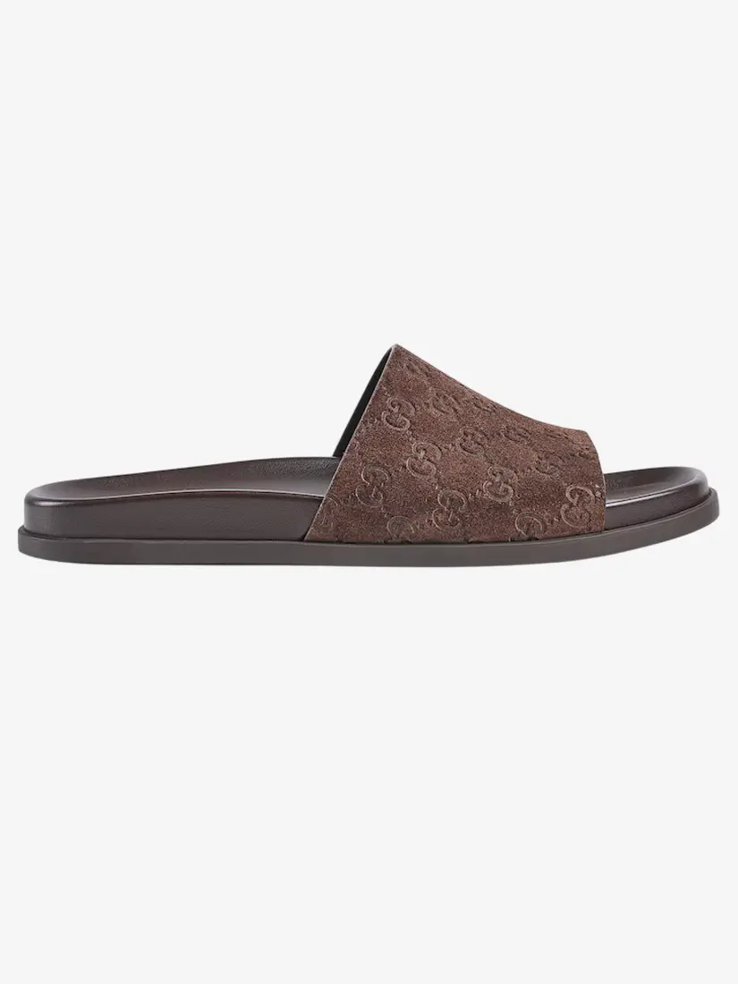 Shapka Gucci GG Suede