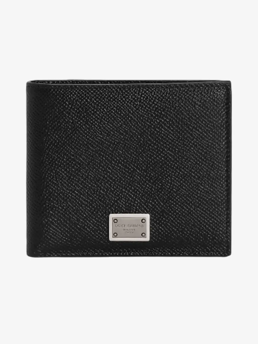 Portofol Dolce & Gabbana Bifold With Logo Tag