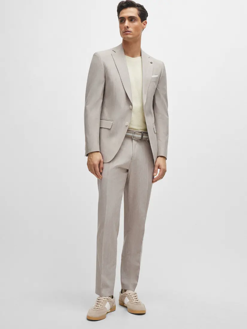 Bluzë Hugo Boss Bubble-Jacquard