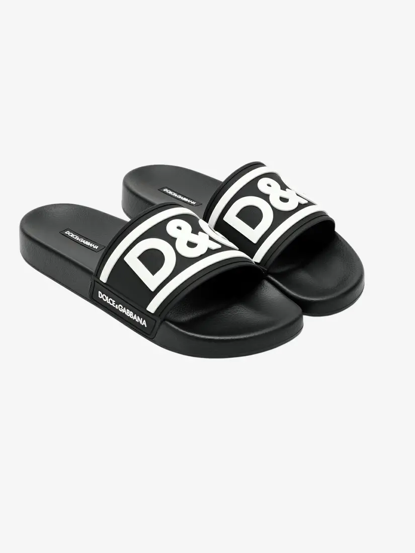 Shapka Dolce & Gabbana Rubber Sliders