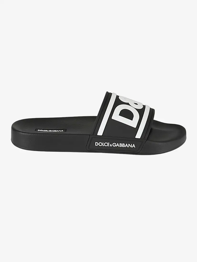 Shapka Dolce & Gabbana Rubber Sliders