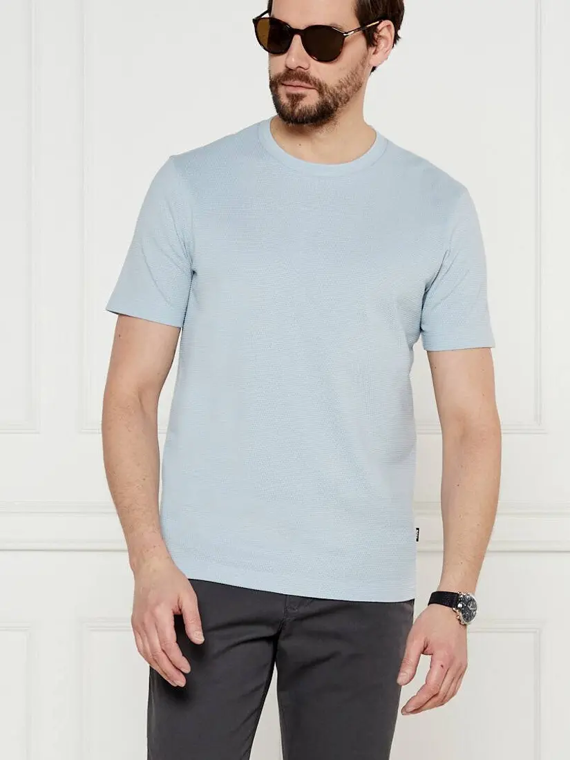 Bluzë Hugo Boss Bubble-Jacquard