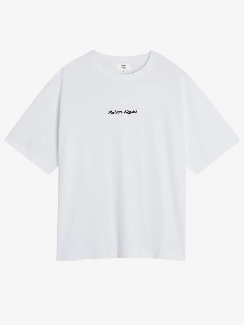 Bluzë Maison Kitsune Line Handwriting Oversize