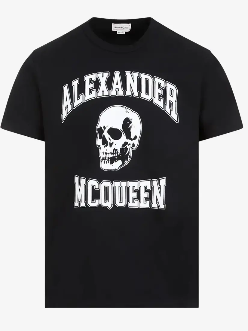 Bluzë Alexander Mcqueen Logo Printed