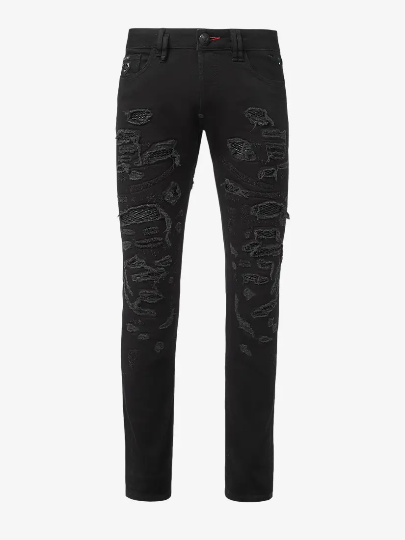 Xhinse Philipp Plein Skinny Fit Destroyed