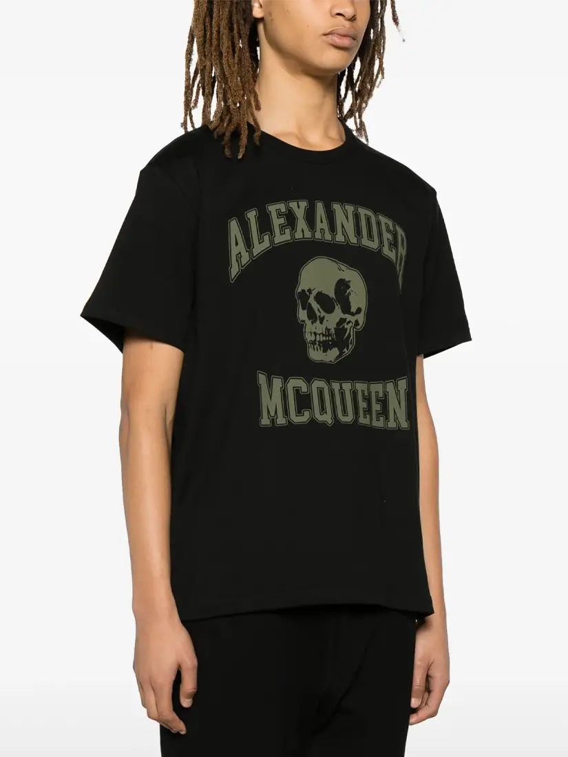 Bluzë Alexander Mcqueen Logo Printed