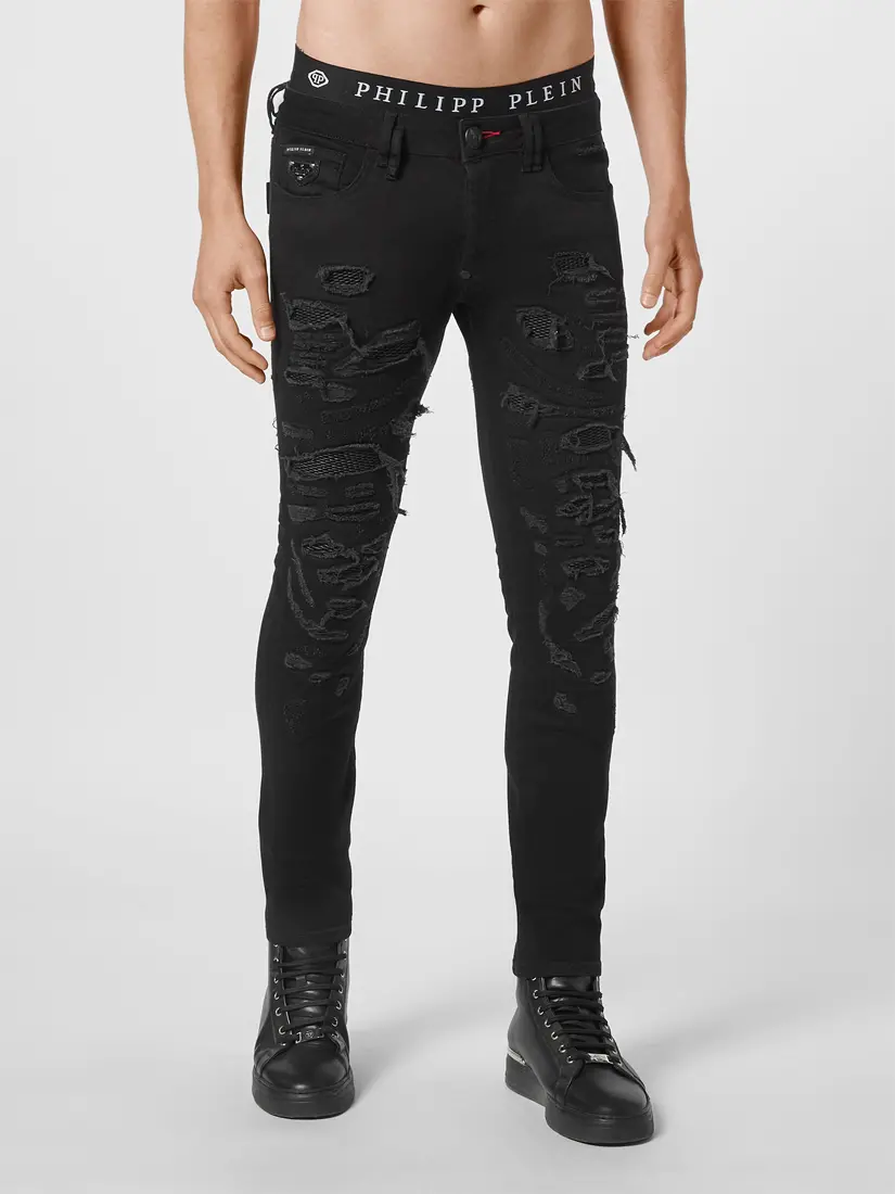 Xhinse Philipp Plein Skinny Fit Destroyed