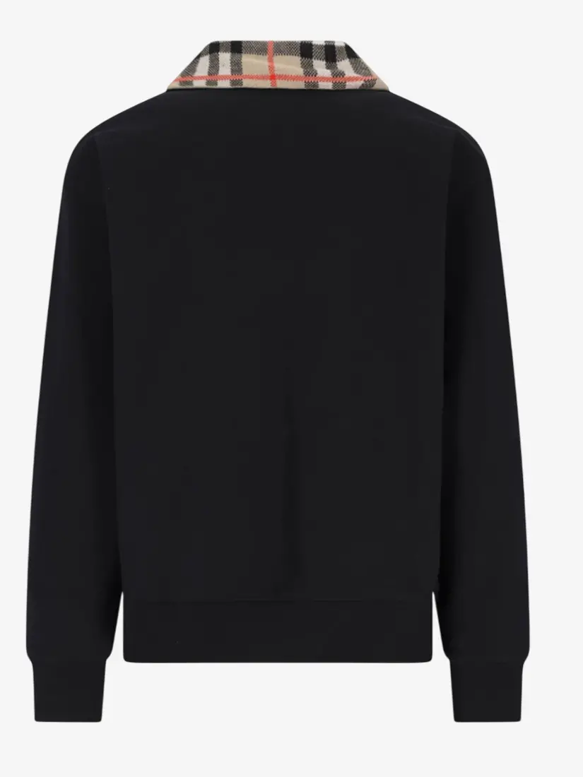 Pulovër Burberry Check Zip