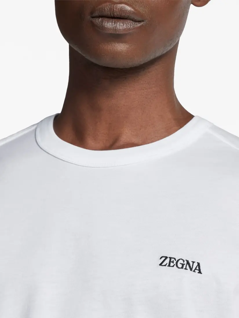 Bluzë Zegna Logo Print