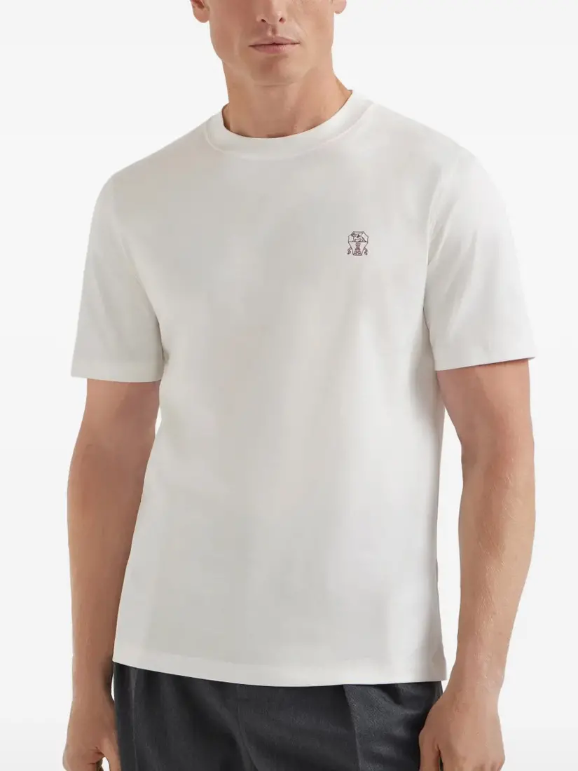 Bluzë Brunello Cucinelli Logo Printed