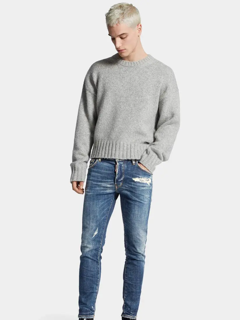 Xhinse Dsquared2 Medium Perfecto Wash Skater