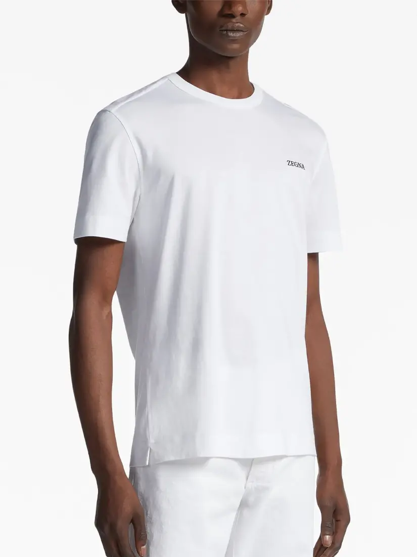 Bluzë Zegna Logo Print