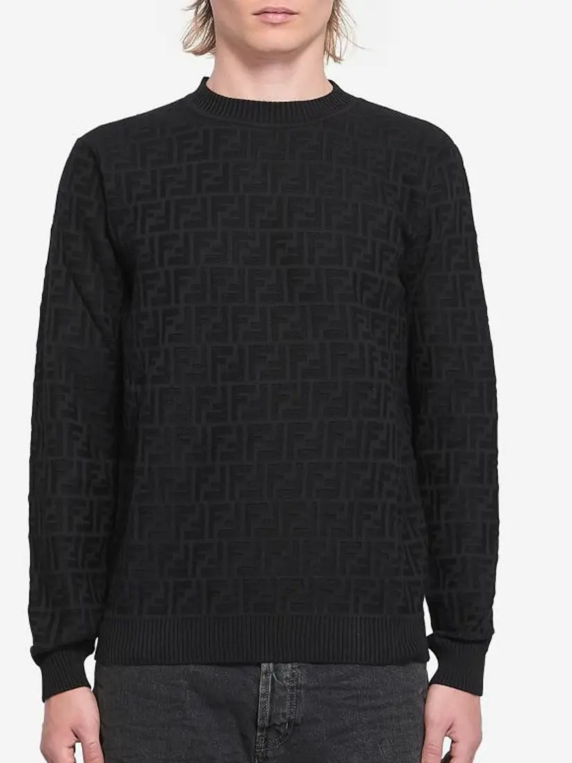 Fendi FF Jacquard Blouse