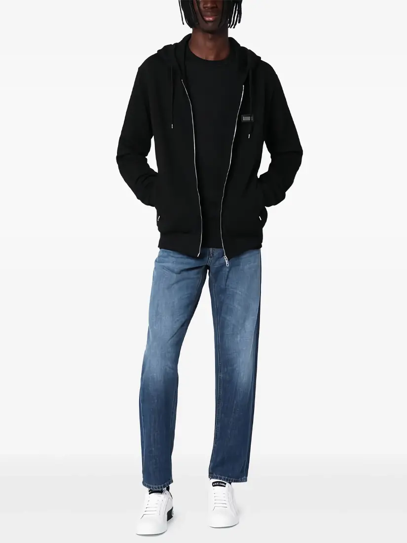 Hoodie Dolce & Gabbana Logo Plaque