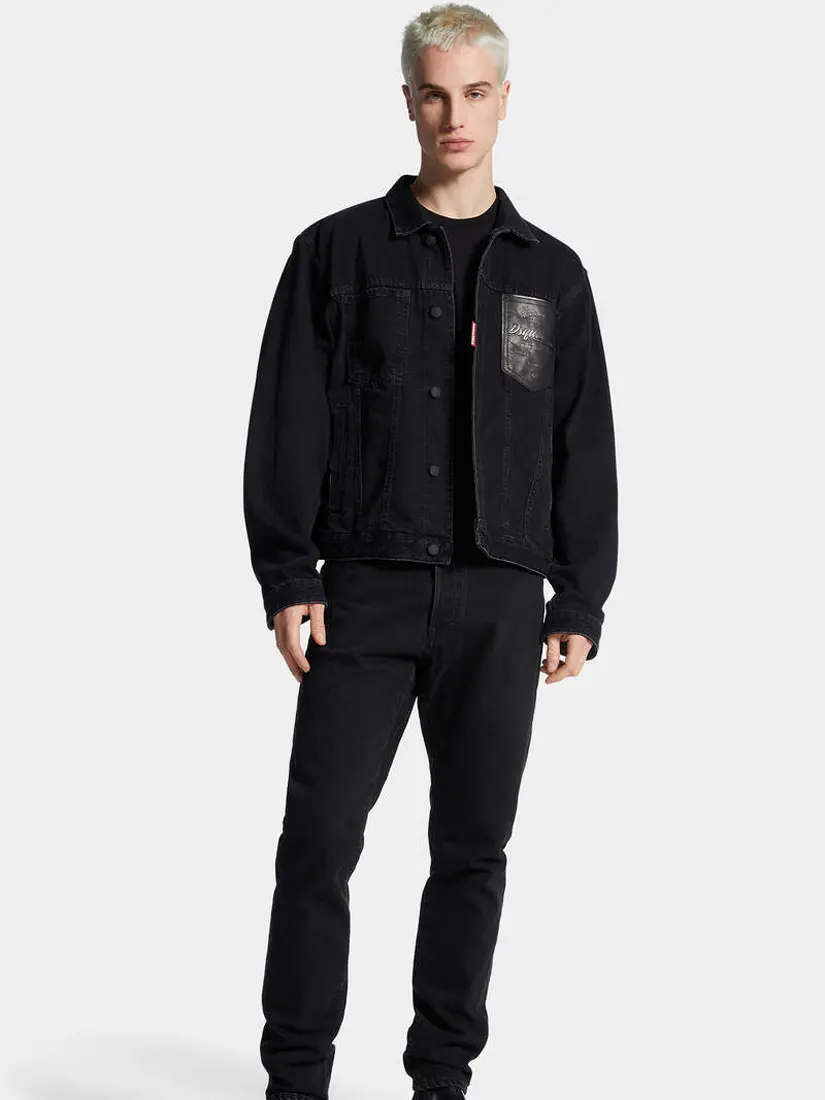Dsquared2 Black Coal Wash Cool Guy Jeans