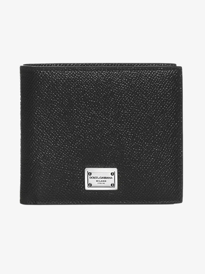 Portofol Dolce & Gabbana Logo Plaque Bi-Fold