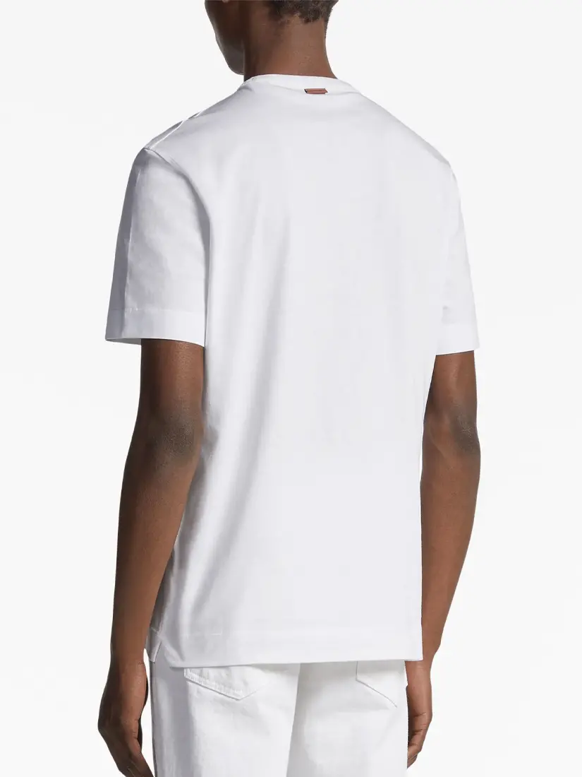 Bluzë Zegna Logo Print
