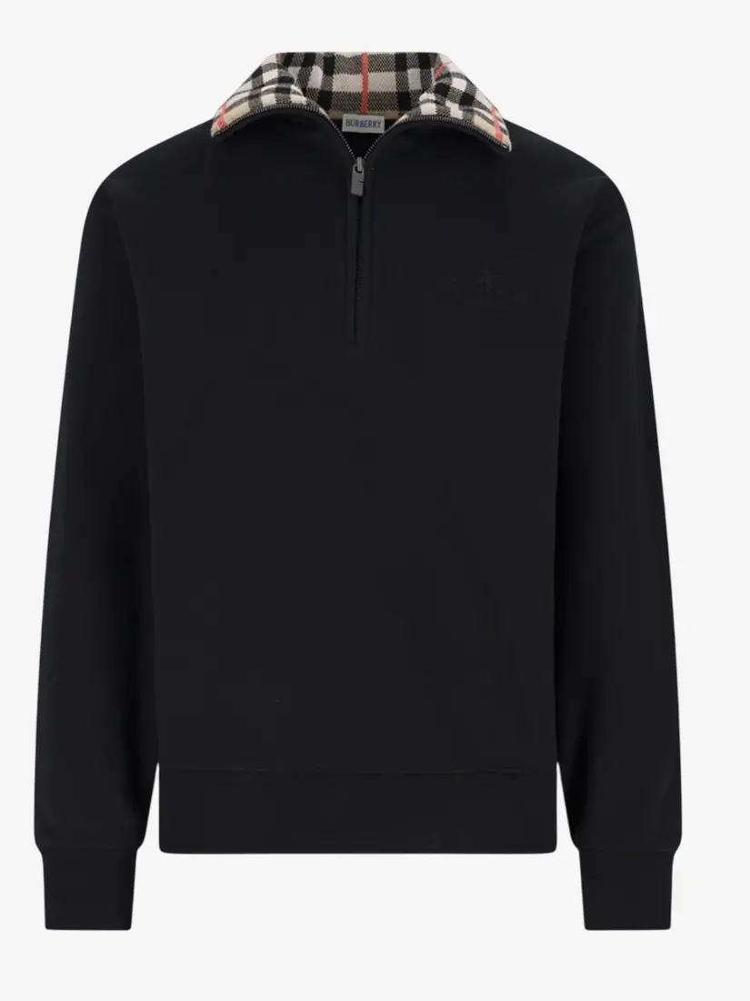 Pulovër Burberry Check Zip
