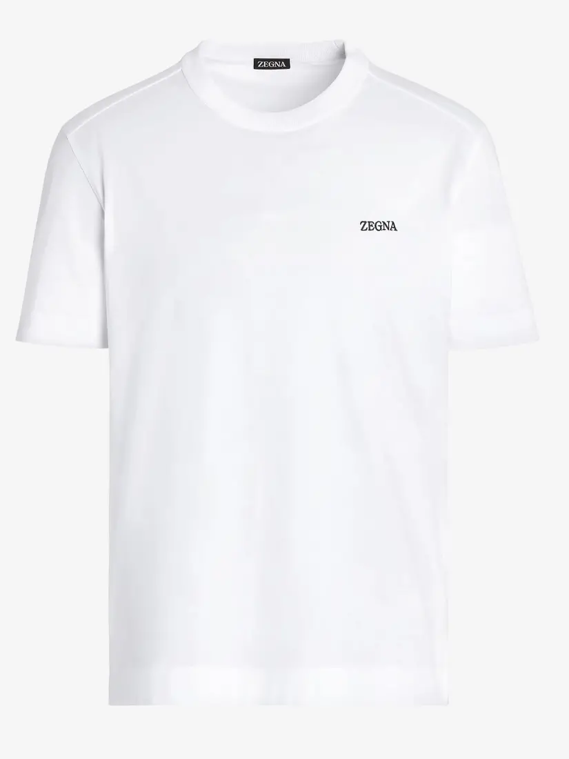Bluzë Zegna Logo Print
