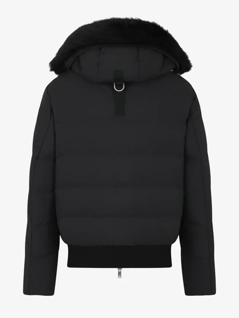 Xhup Moose Knuckles Cloud Shearling Trim Bomber