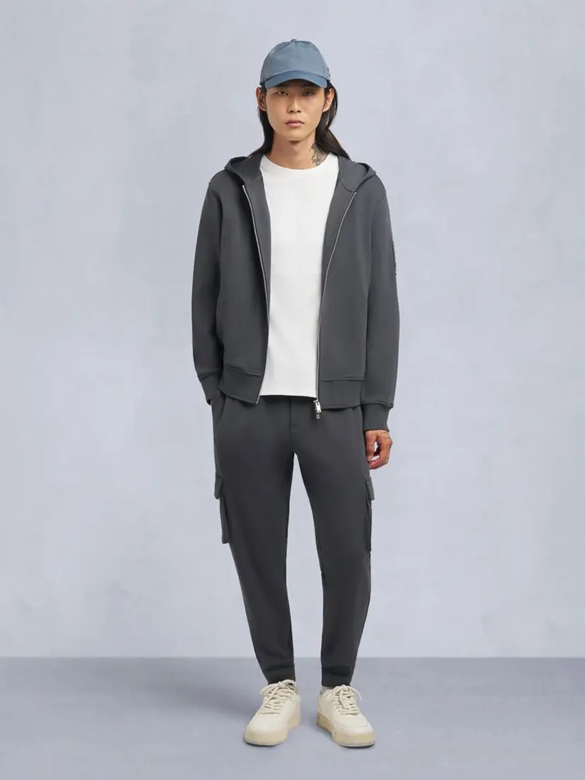 Triko me zinxhir Moose Knuckles Hartsfield Zip-Up