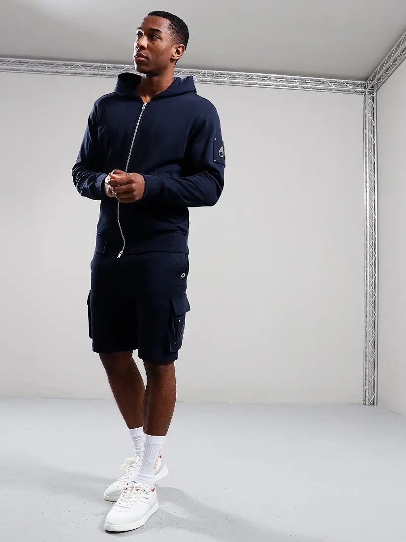 Triko me zinxhir Moose Knuckles Hartsfield Zip-Up