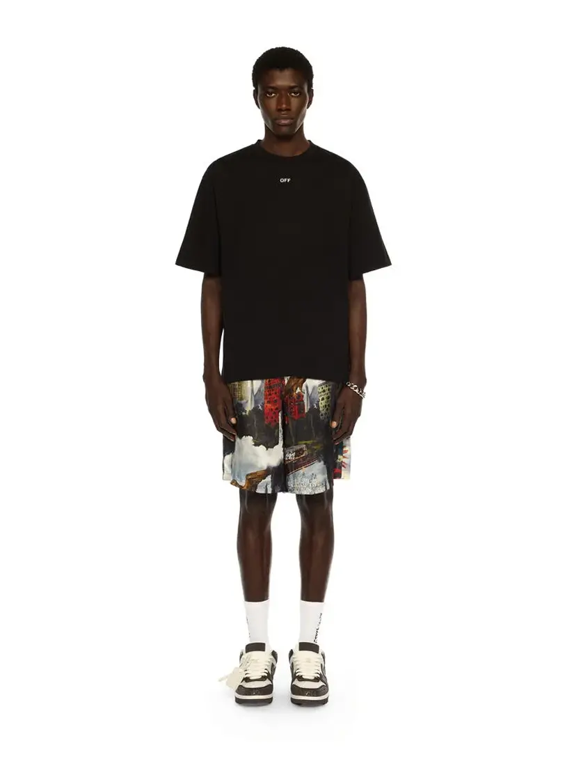 Bluzë Off White Thinkman Arrow Skate Logo Tee